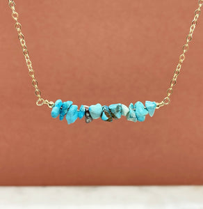 Gold Filled Multi Birthstone Necklace