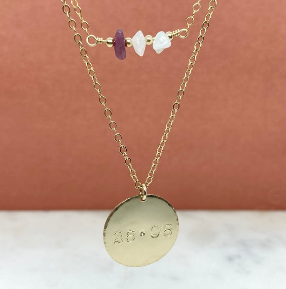 Gold Filled True Love Necklace Set