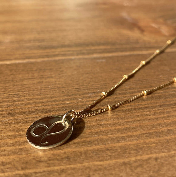 Gold Filled Zodiac Necklace