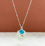 Sterling Silver Birthstone Constellation Necklace